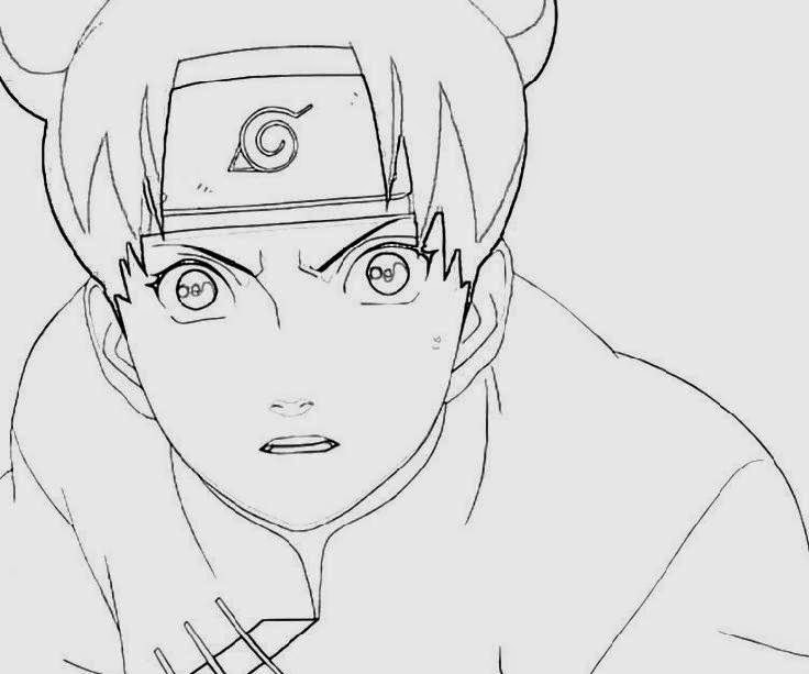 Mewarnai Gambar Naruto Lucu Gambar Mewarnai Lucu