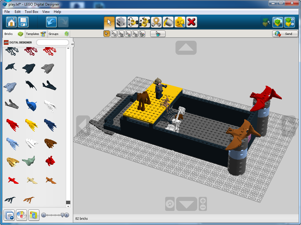 lego 3d modeling software