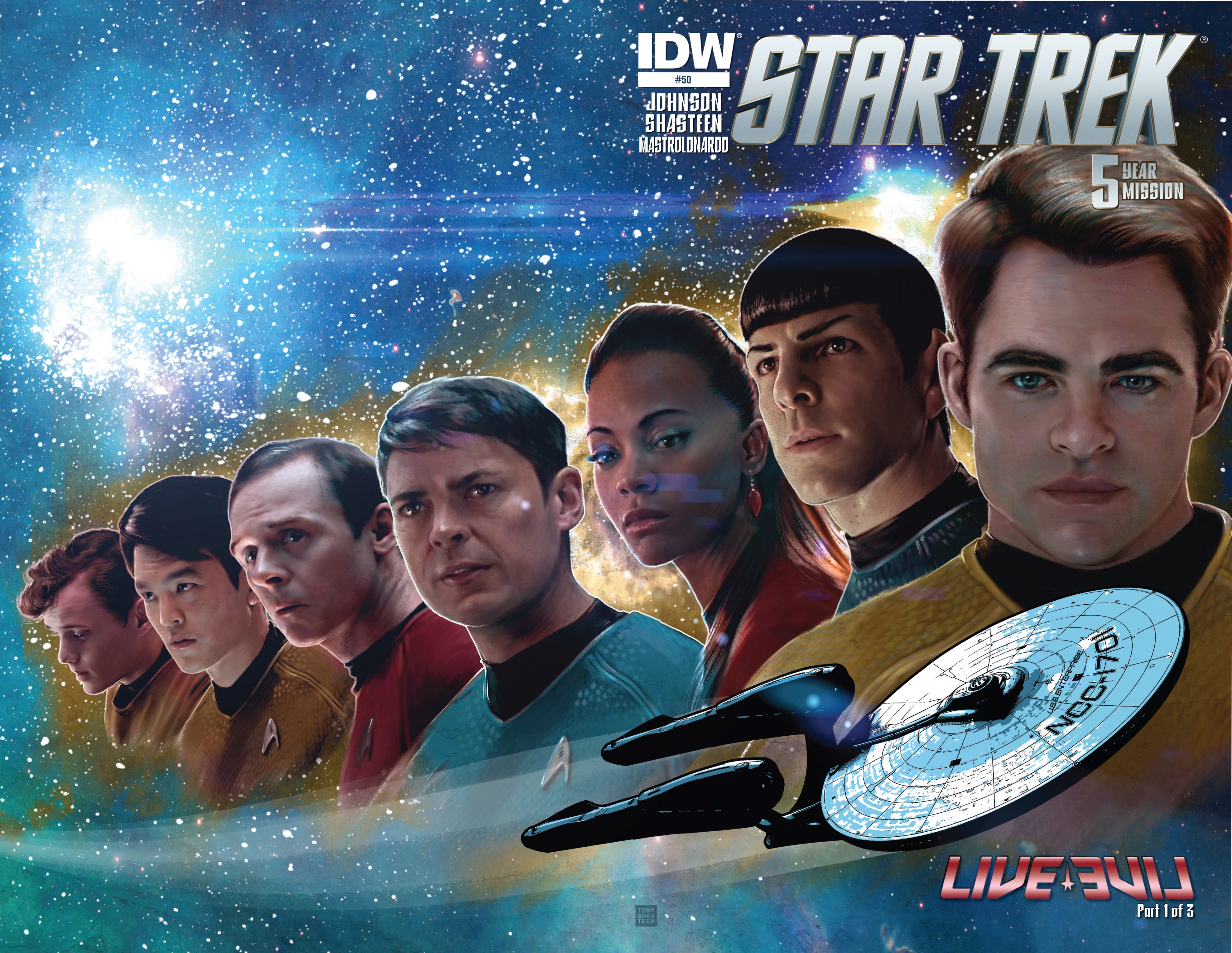 Read online Star Trek (2011) comic -  Issue #50 - 1