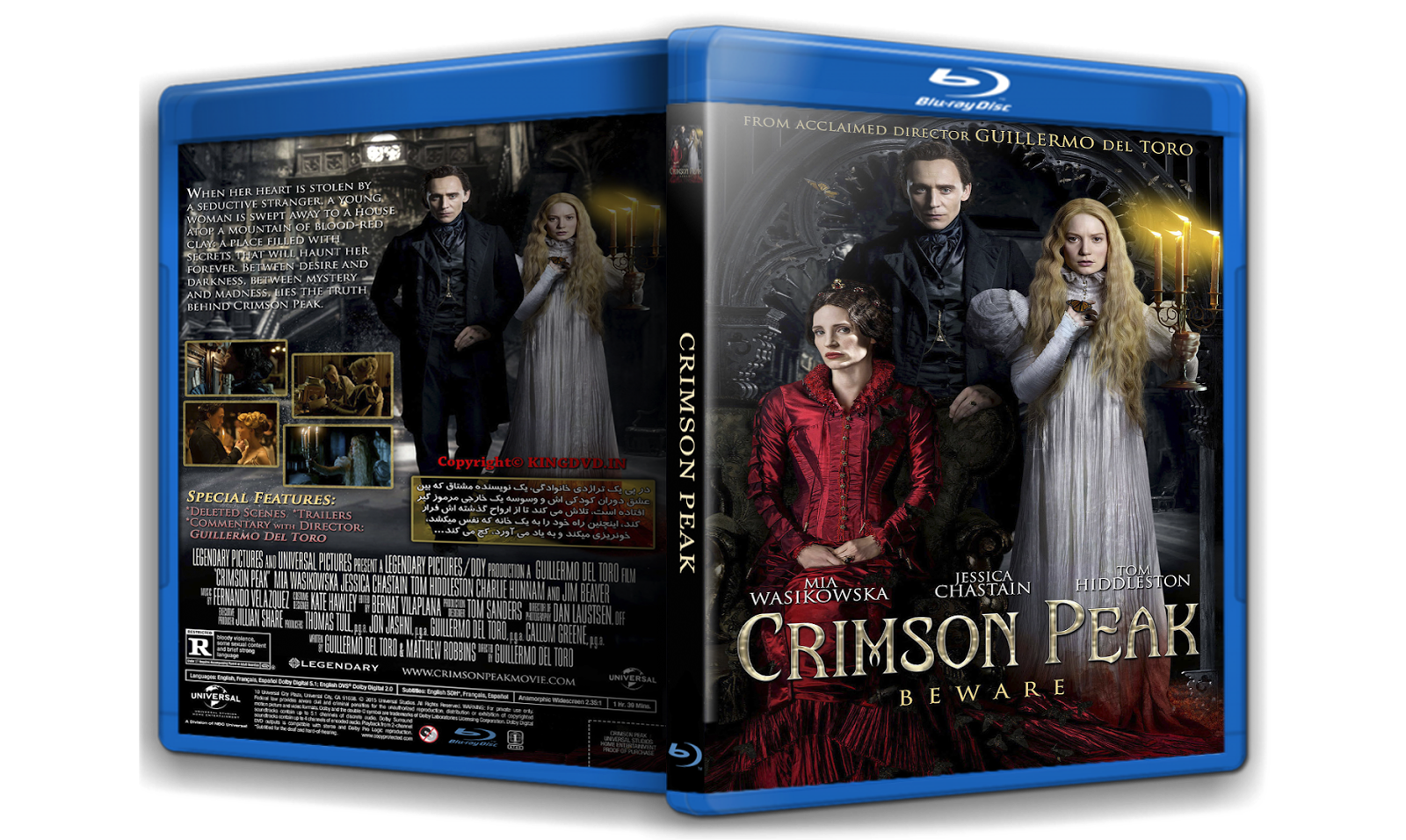 Crimson Peak (La Cumbre Escarlata) l 2015 l 720p