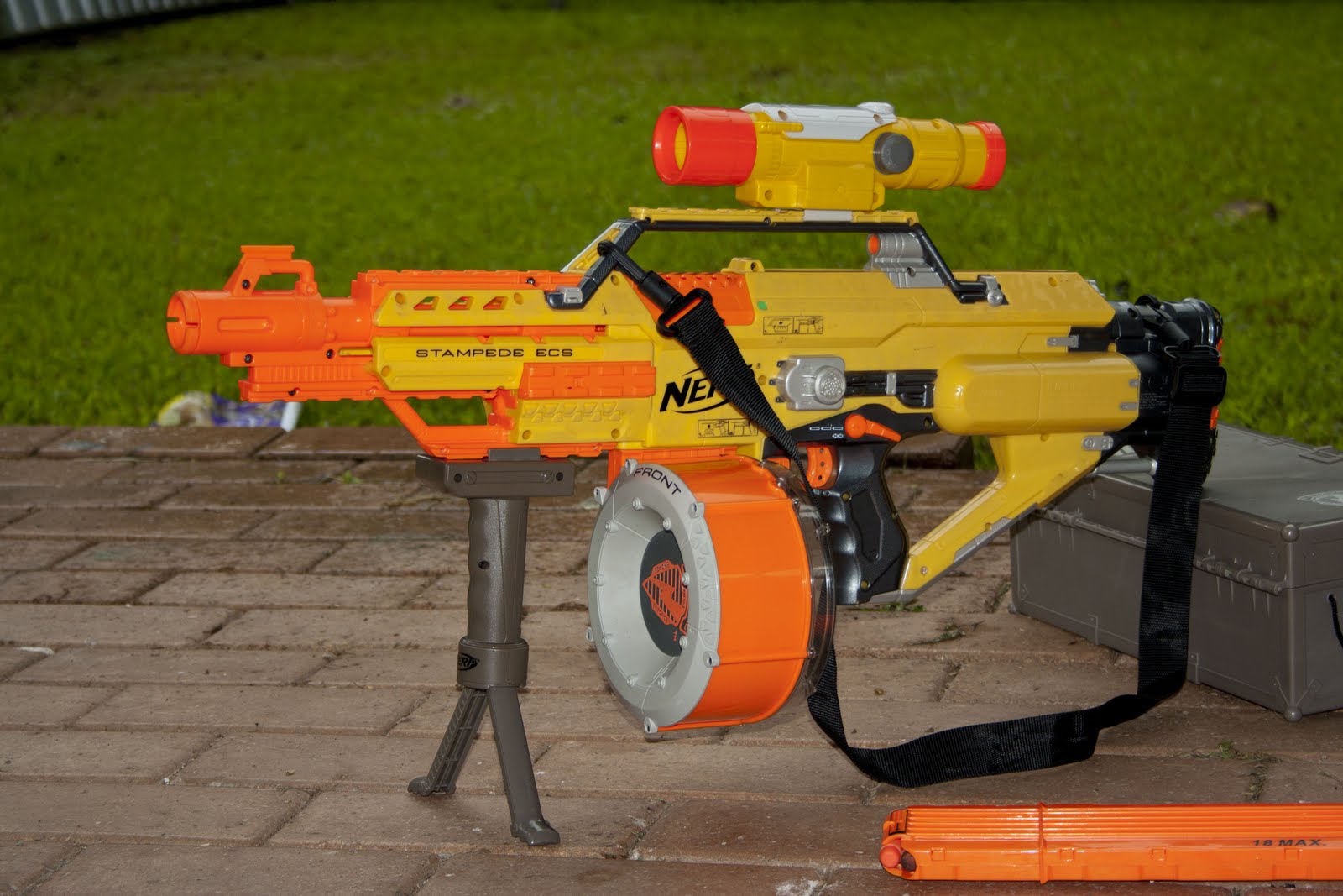 street tag warfare: Review: Nerf Stampede ECS