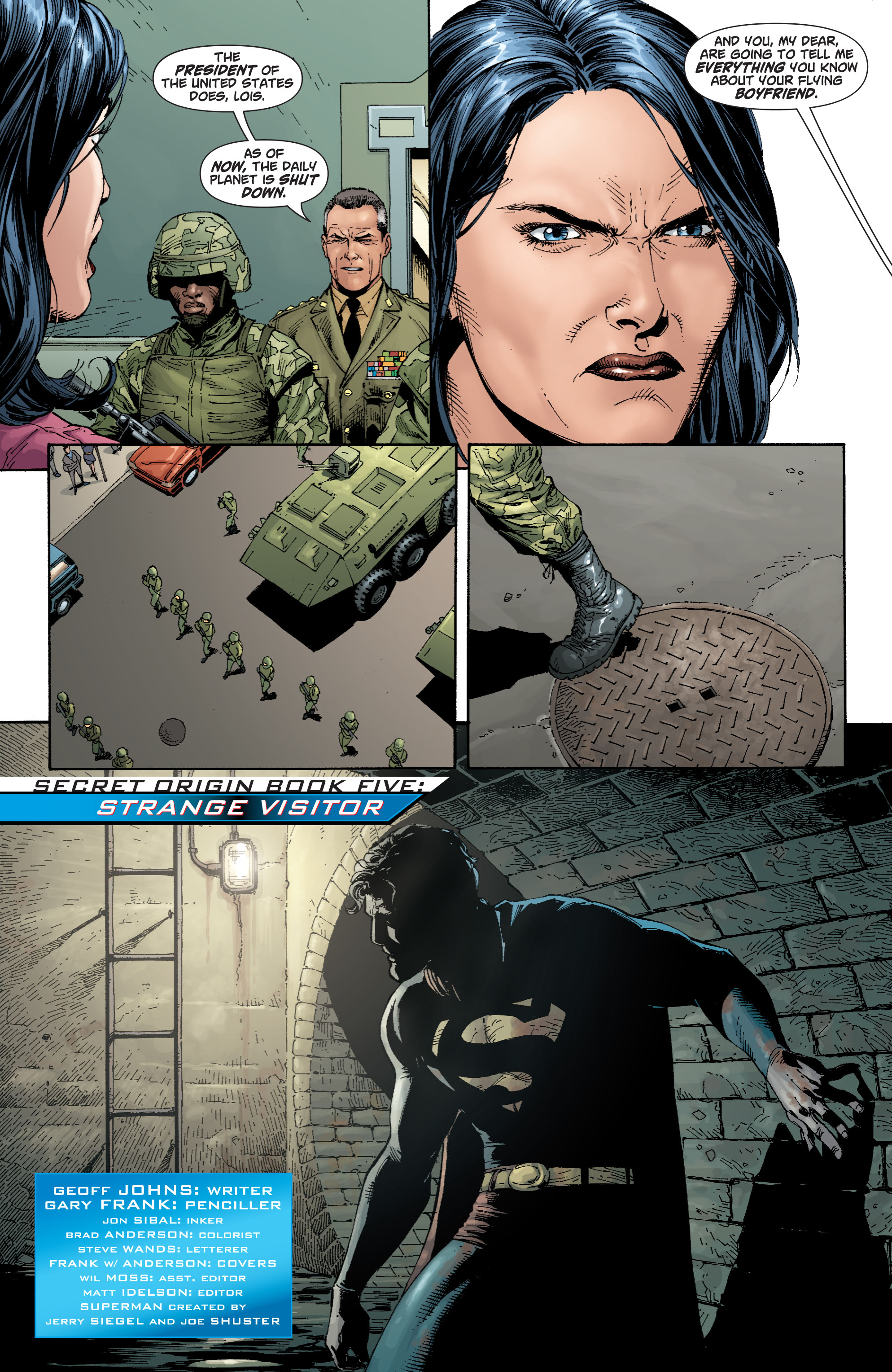 Read online Superman: Secret Origin comic -  Issue #5 - 32