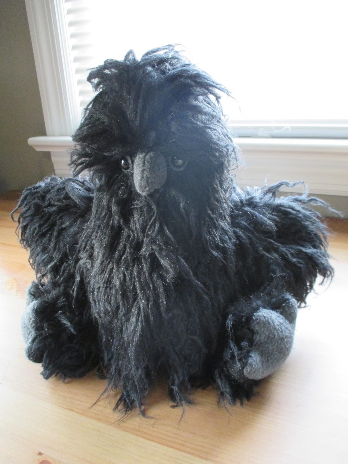silkie chicken stuffed animal