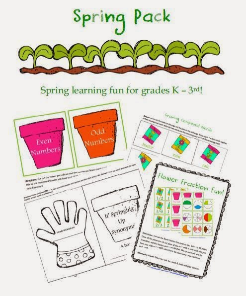 EVER AFTER - MY WAY: Free Spring Worksheet Printables