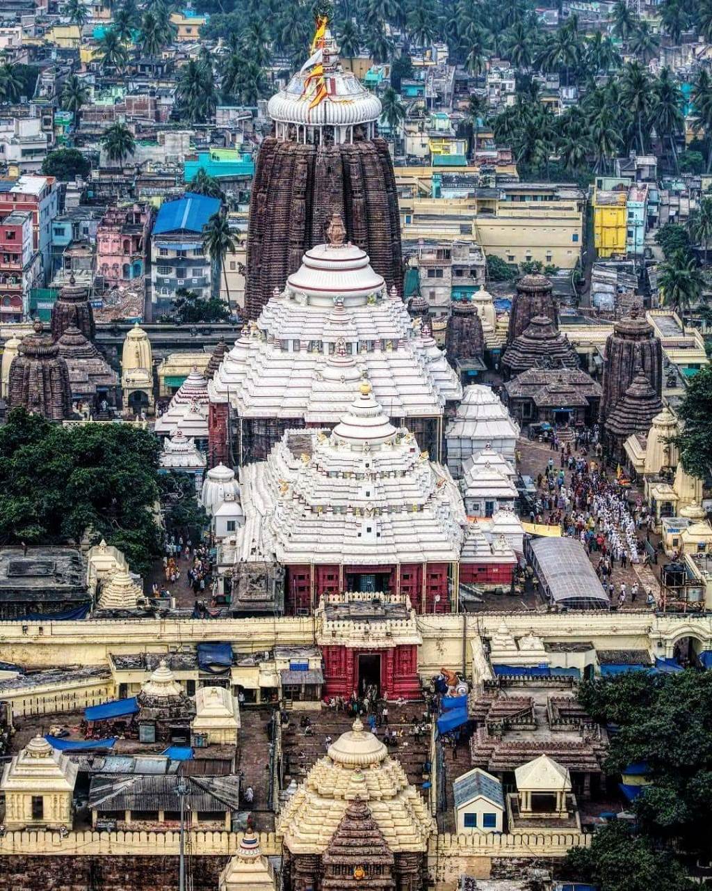 indianheritage Drone photo of Lord Jagannath Temple, Puri, India by