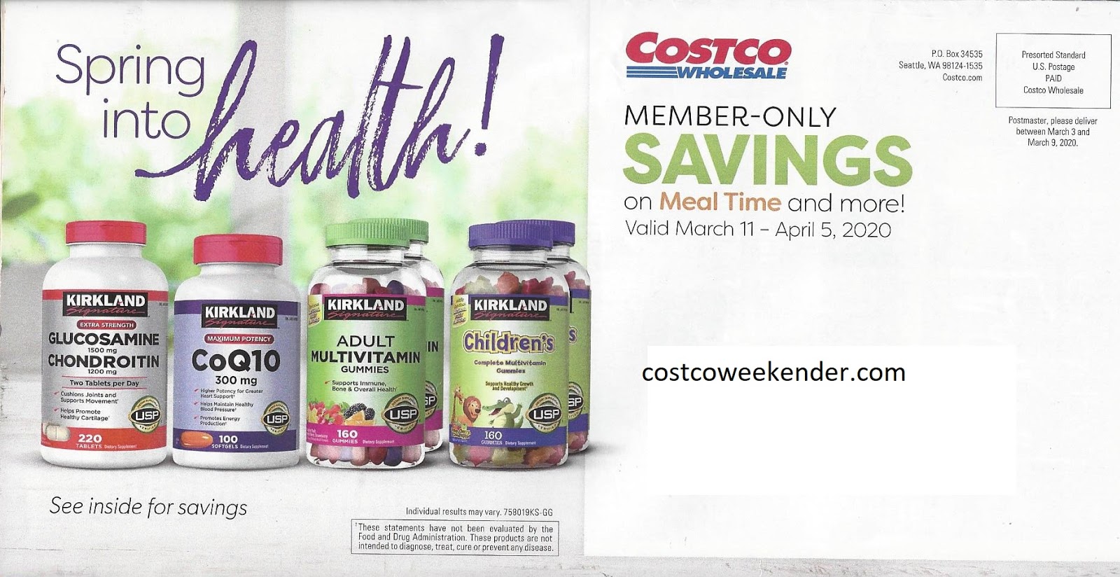 March 2020 Costco Weekender