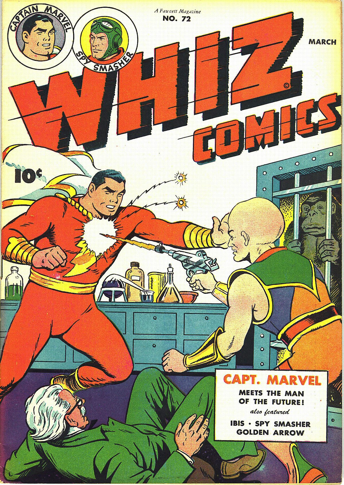 Read online WHIZ Comics comic -  Issue #72 - 1