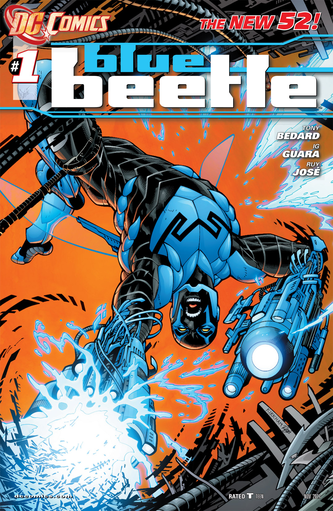 Read online Blue Beetle (2011) comic -  Issue #1 - 1