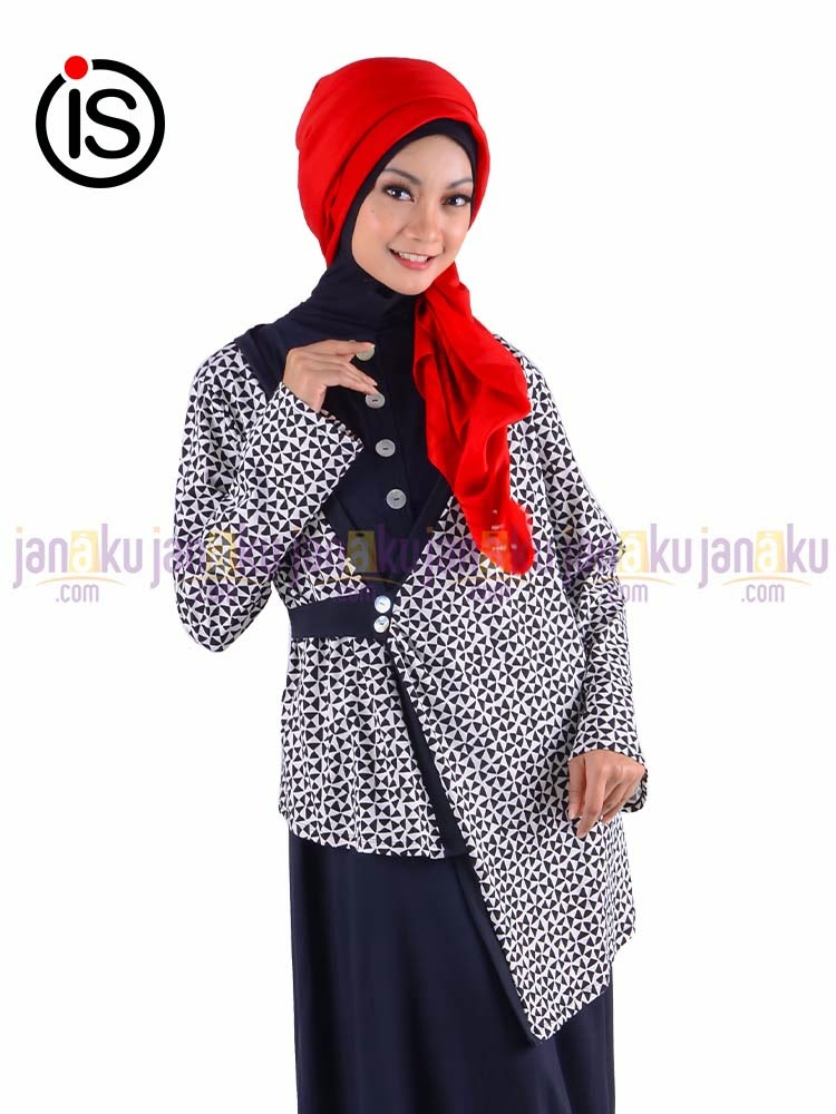 16 Contoh Model Baju  Muslim Cardigan  Modern Kumpulan 