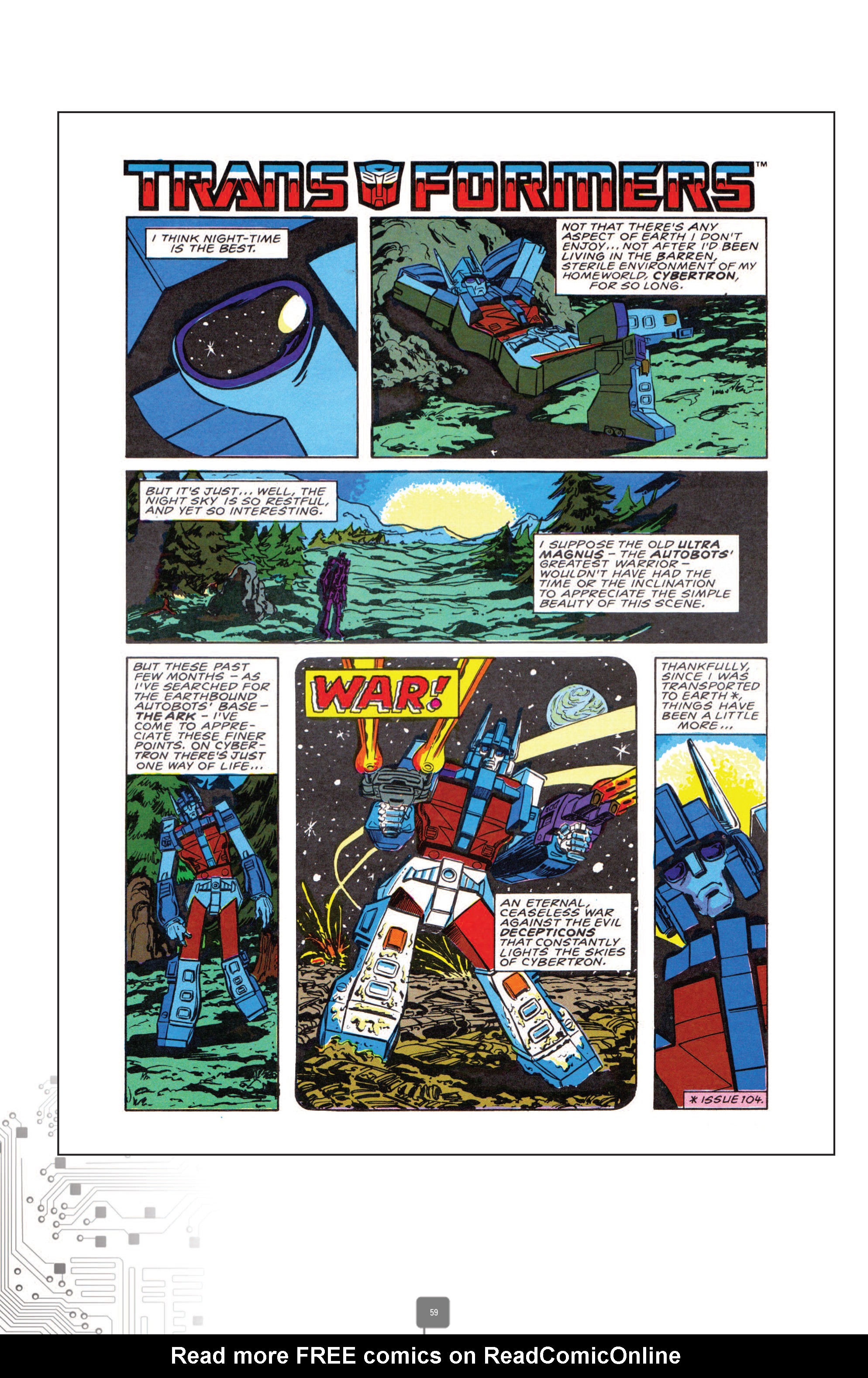 Read online The Transformers Classics UK comic -  Issue # TPB 4 - 59