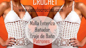 Bañador o Malla enteriza a Crochet / Patrones e instrucciones
