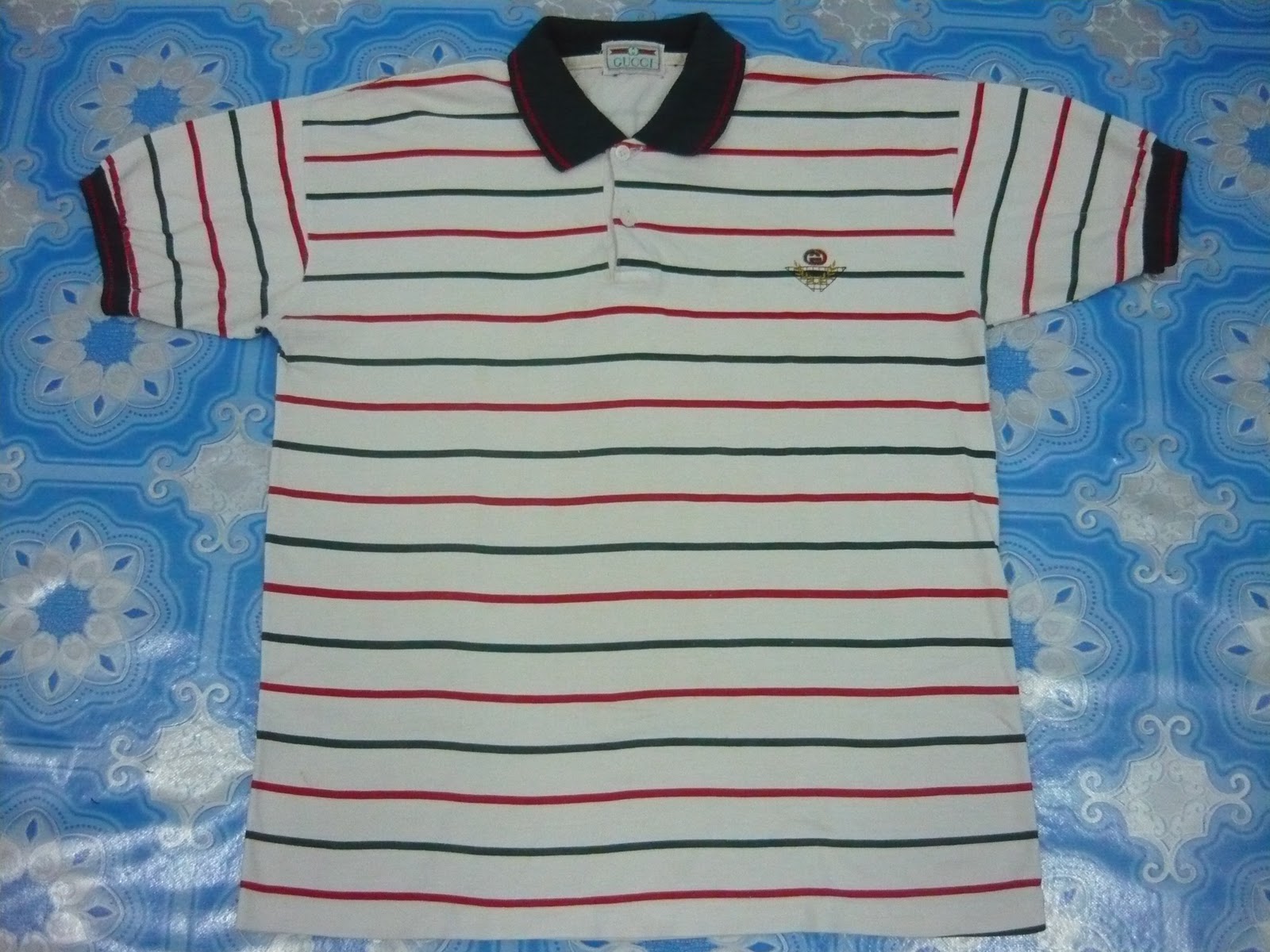 MCPICK VINTAGE: AUTHENTIC VINTAGE BRAND GUCCI POLO SHIRT(SOLD)