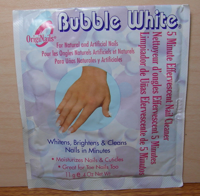 hotpinkaurora Nail Whitening Regimen including Bubble White Review