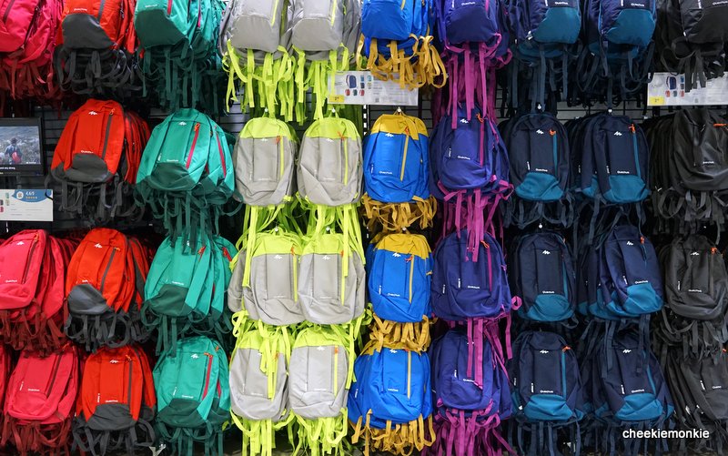 decathlon backpack singapore