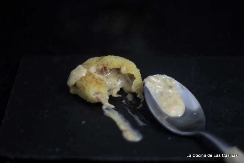 La Cocina de las Casinas Croqueta Líquida de Compango de Pote de