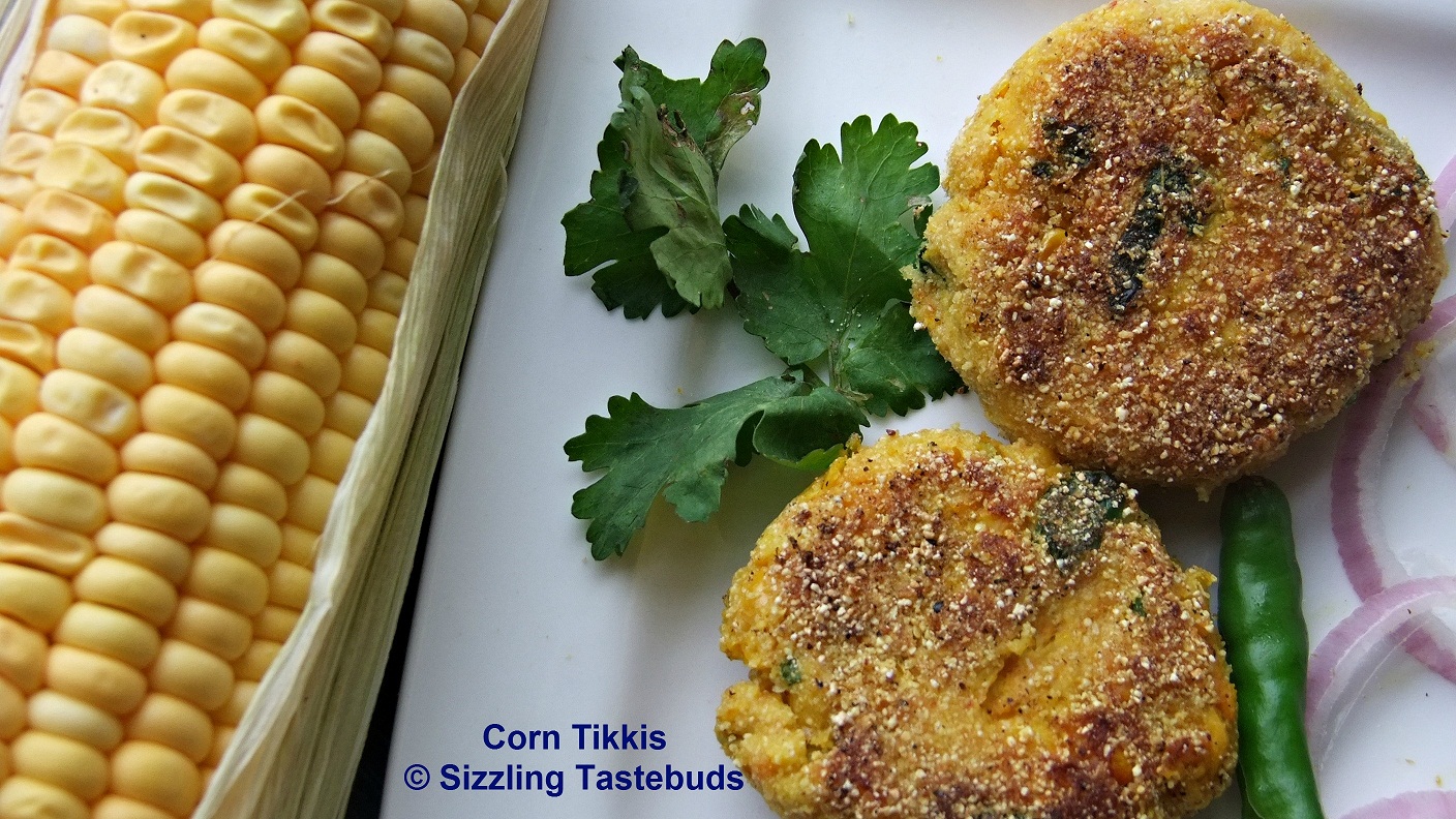 Sizzling Tastebuds Makai Tikki Corn tikki Kids Snacks