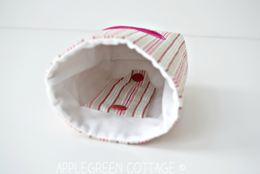 How To Make A Hanging Storage Basket AppleGreen Cottage