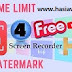 Best 3 Free screen recorders HD online no watermark for youtube videos & games review 2019