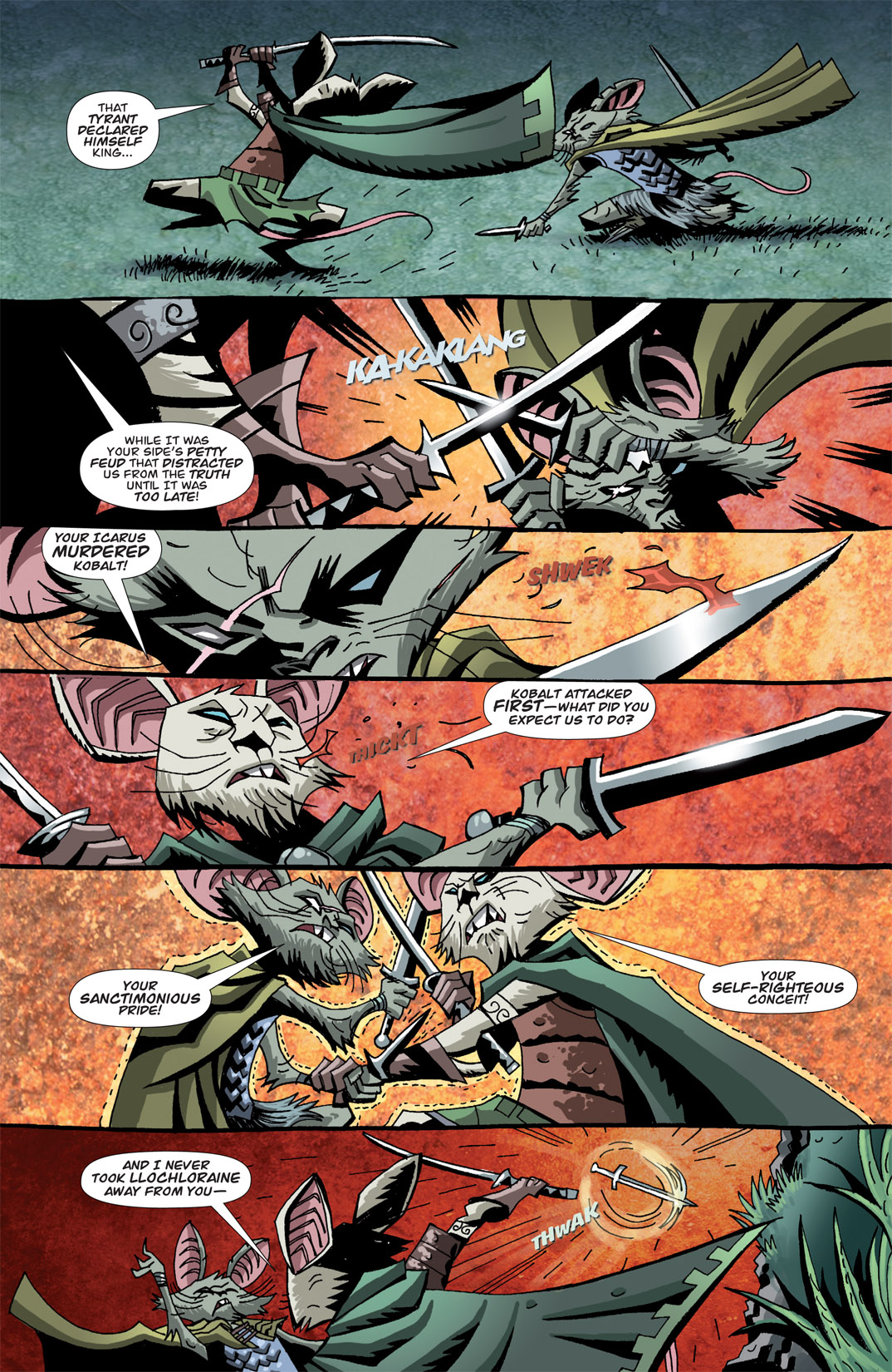 The Mice Templar Volume 2: Destiny issue 5 - Page 10