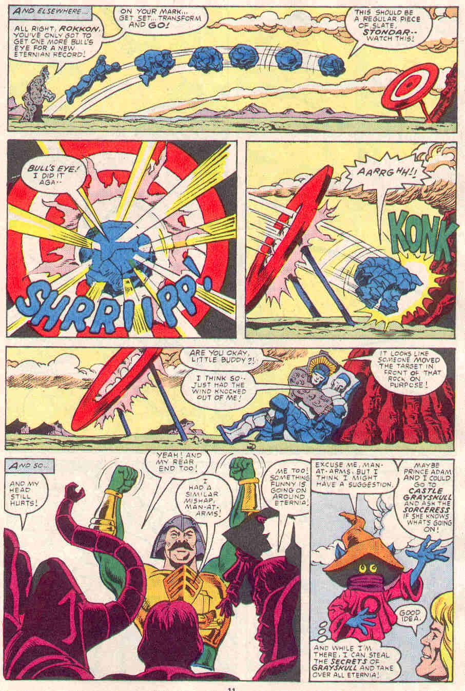 Read online Masters of the Universe (1986) comic -  Issue #6 - 12