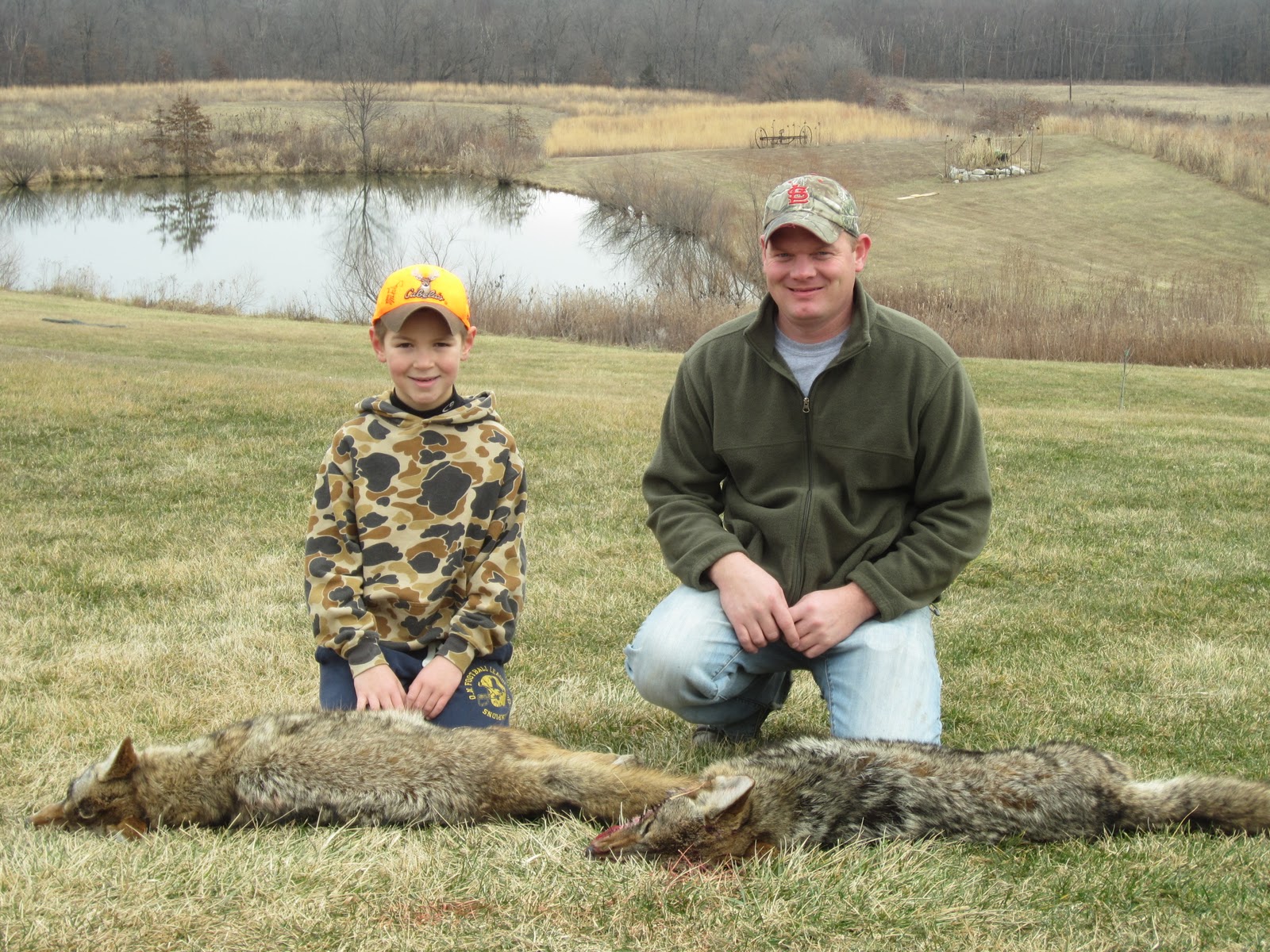 MinnyMO Hunting 2012 MO Youth Hunt....Logan's 1st Deer hunt