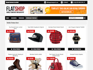 Flatshop Blogger Template Flatshop Blogger Template