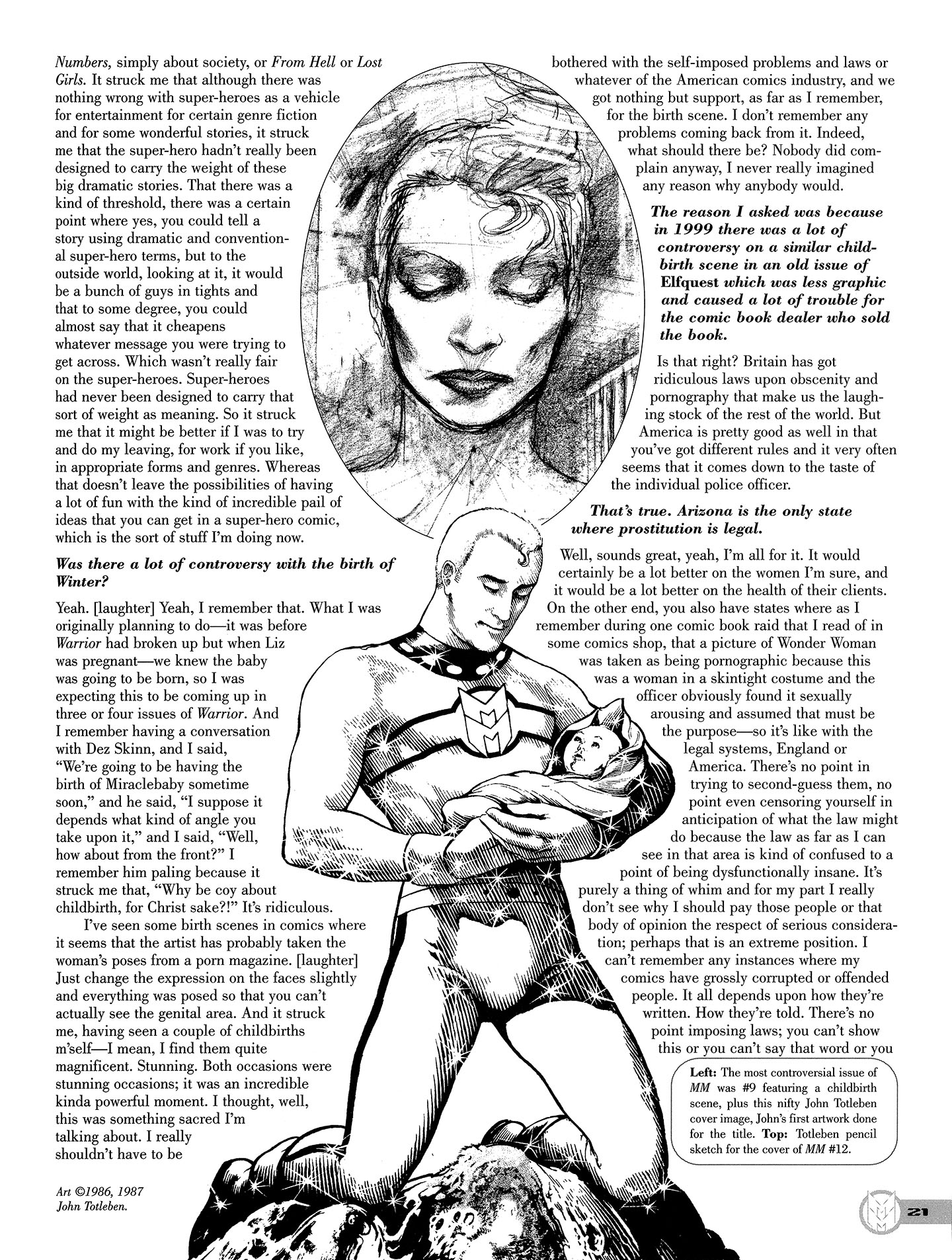 Read online Kimota!: The Miracleman Companion comic -  Issue # Full - 22
