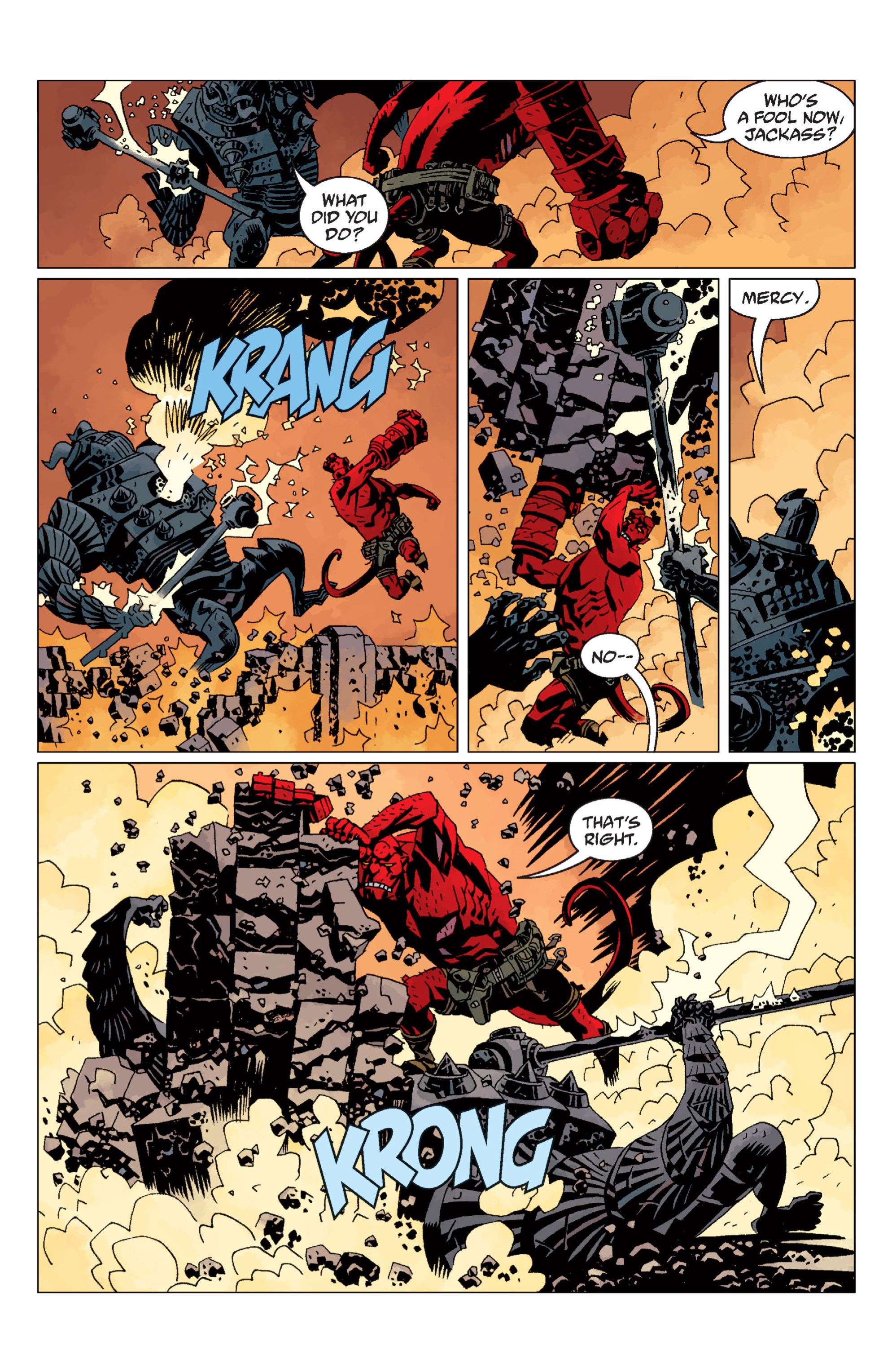 Read online Hellboy comic -  Issue #9 - 107