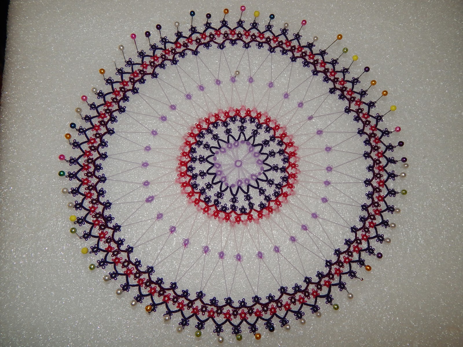 Carollyn's Tatting Blog Tatting Lace Dandelion Update