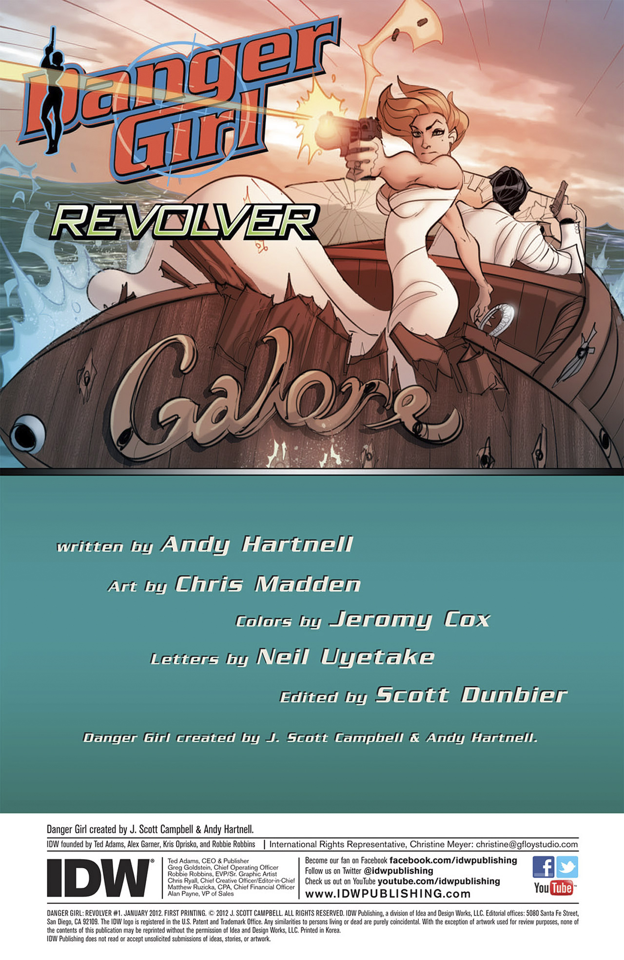 Read online Danger Girl: Revolver comic -  Issue #1 - 5