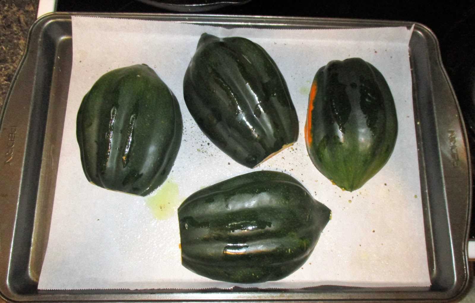 Christine's Cooking Turkey Chili Stuffed Acorn Squash