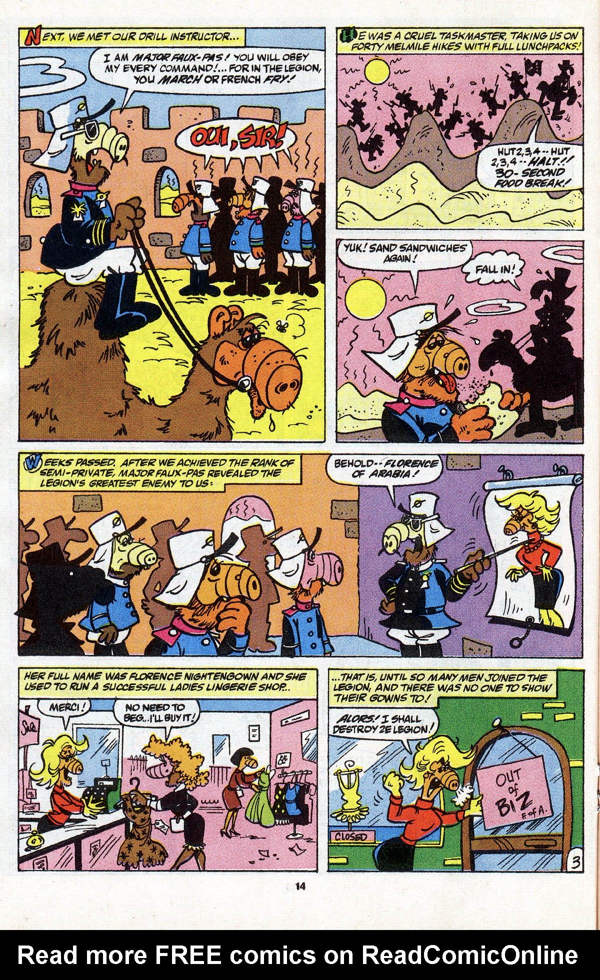 Read online ALF comic -  Issue #30 - 16