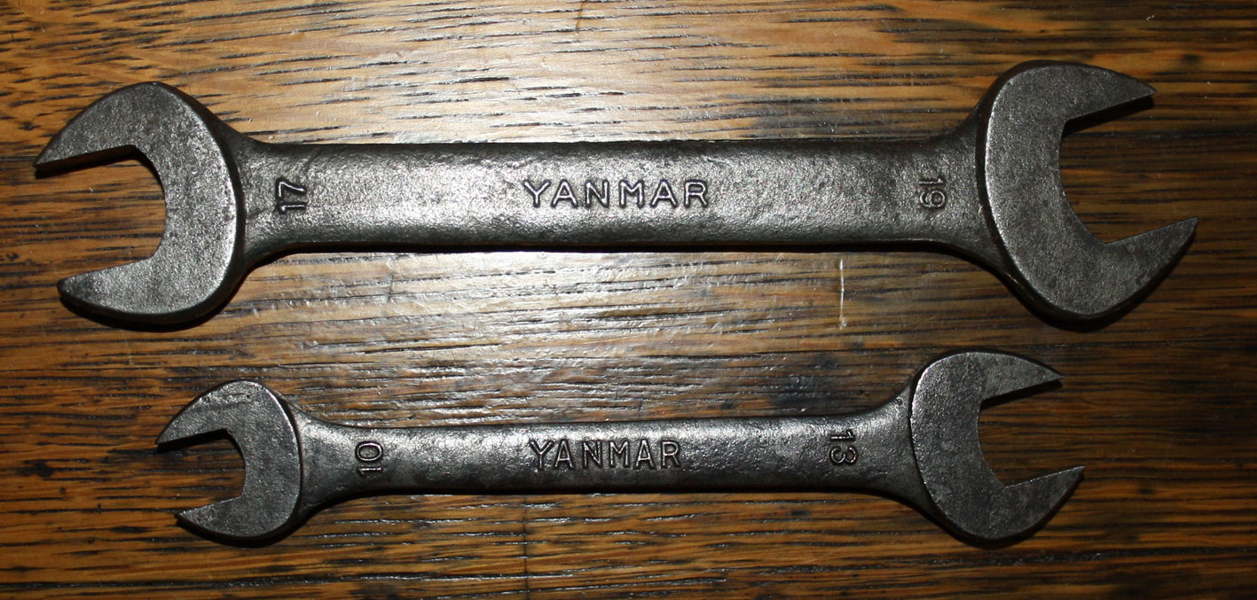 Progress is fine, but it's gone on for too long. Yanmar IKK wrenches