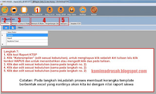 Cara Membuat TEMPLATE di Aplikasi Raport Emis Cara Membuat TEMPLATE di Aplikasi Raport Emis