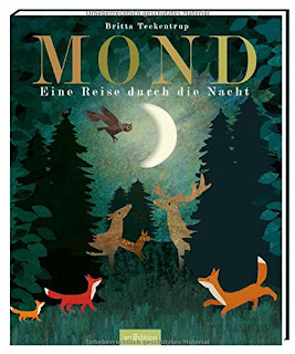 Cover von Britta Teckentrup - Mond. Eine Reise durch die Nacht