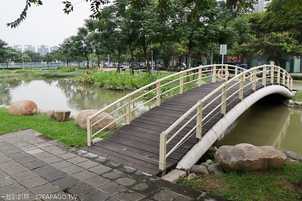 台中北屯|廍子公園|黃花風鈴木|滑板場|巨人腳印公園|綠籬迷宮|生態池|拱橋 台中北屯|廍子公園|黃花風鈴木|滑板場|巨人腳印公園|綠籬迷宮|生態池|拱橋