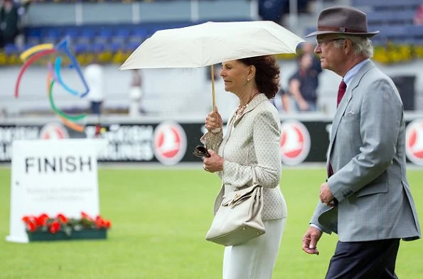 King Carl Gustaf and Queen Silvia  visit the CHIO World Equestrian Festival in Aachen, Germany. newmyroyals, new my royals, newmy royals blog, new my royals blog