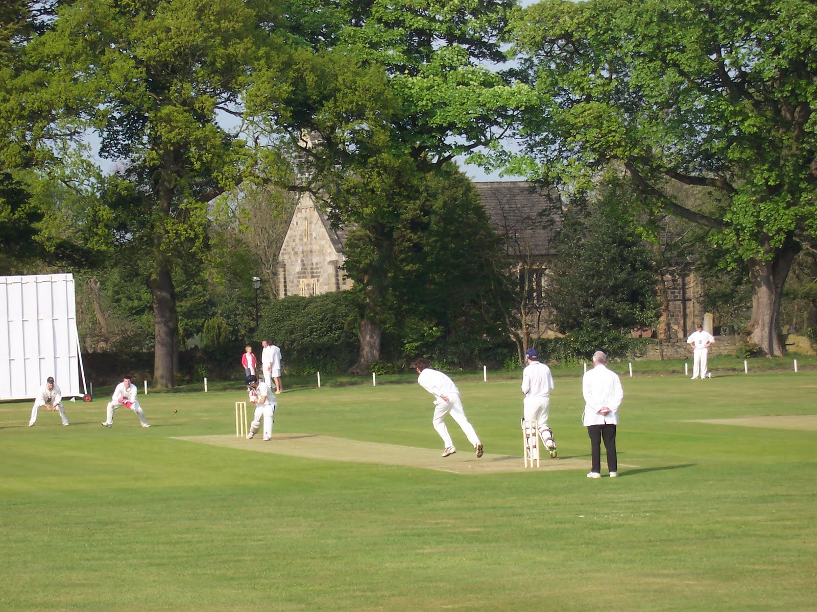CRICKET FROM THE NORTH Adel try to escape the drop