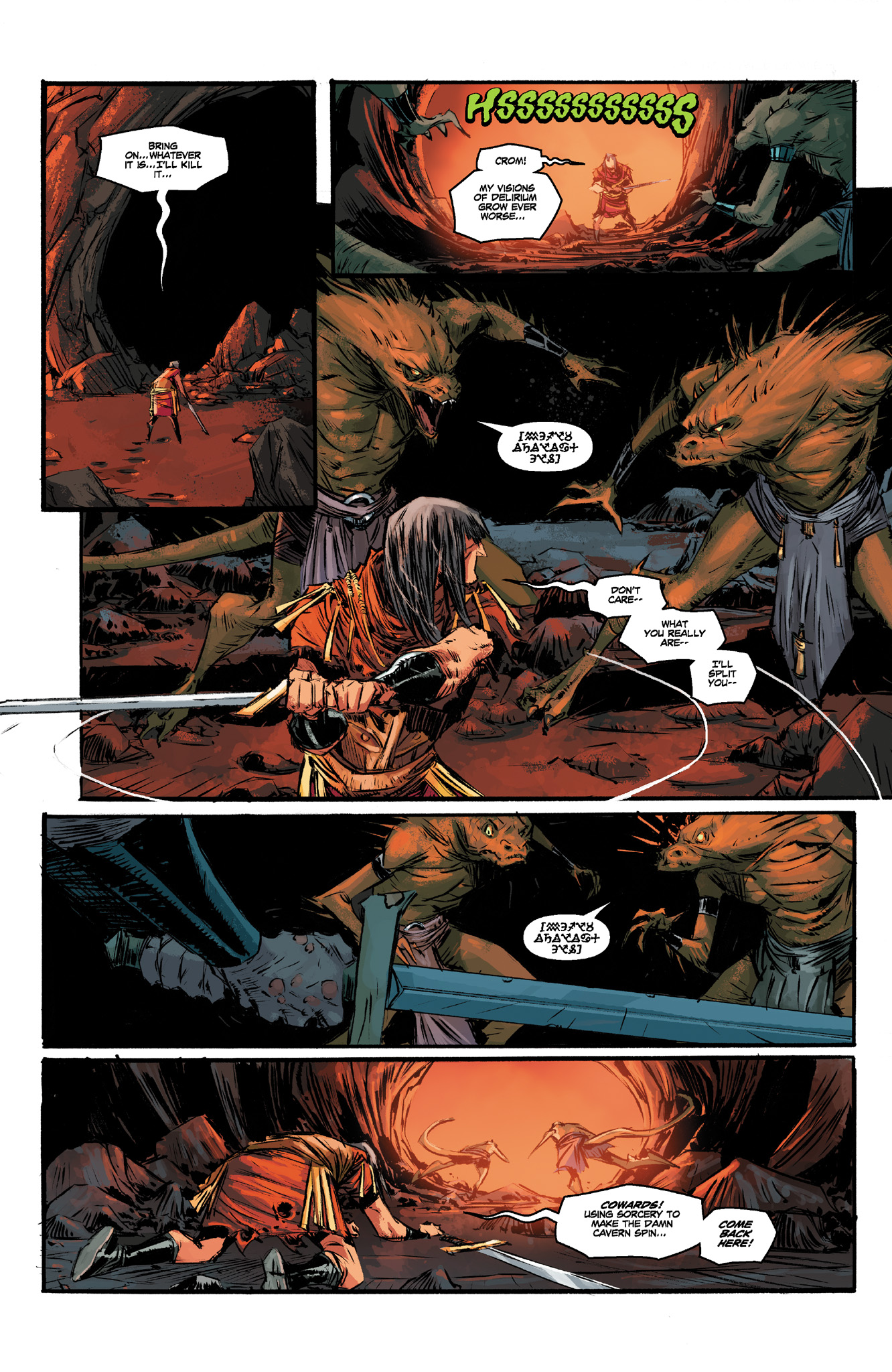 Read online Conan the Avenger comic -  Issue #12 - 6