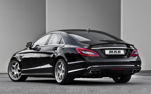 Мерседес cls черный