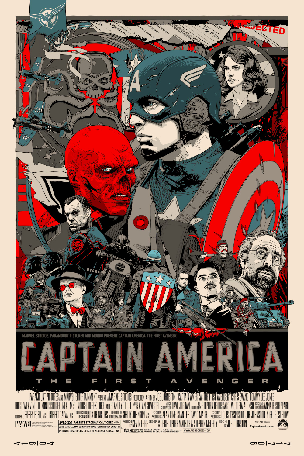 Geeked Out!: Six Awesome Captain America: The First Avenger Posters by 