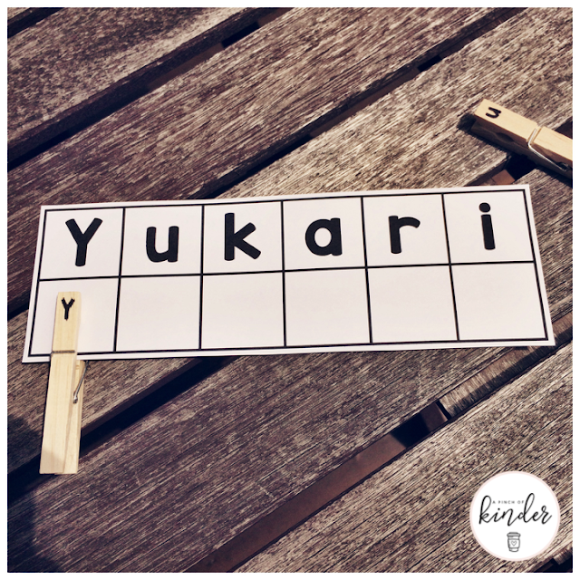 Name Activities for PreK & Kindergarten A Pinch of Kinder