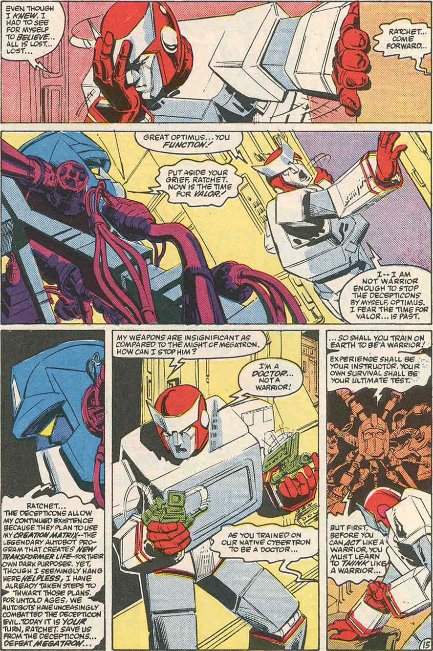 Read online The Transformers (1984) comic -  Issue #7 - 16