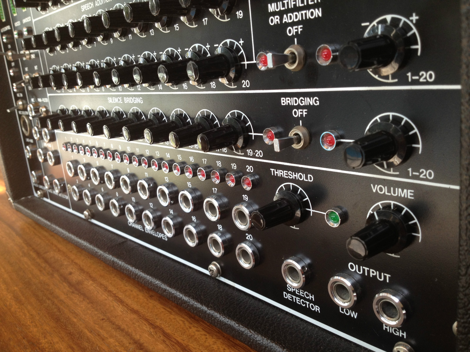 MATRIXSYNTH Sennheiser Vocoder VSM 201 Serviced by Studio Electronics