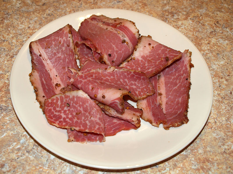 Pellet Smoker Cooking Pastrami From My Carryout