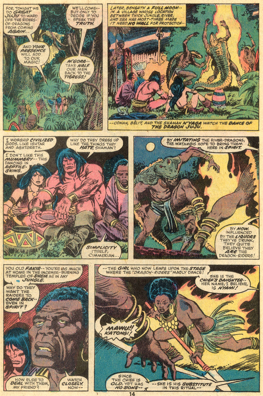 Read online Conan the Barbarian (1970) comic -  Issue #60 - 9