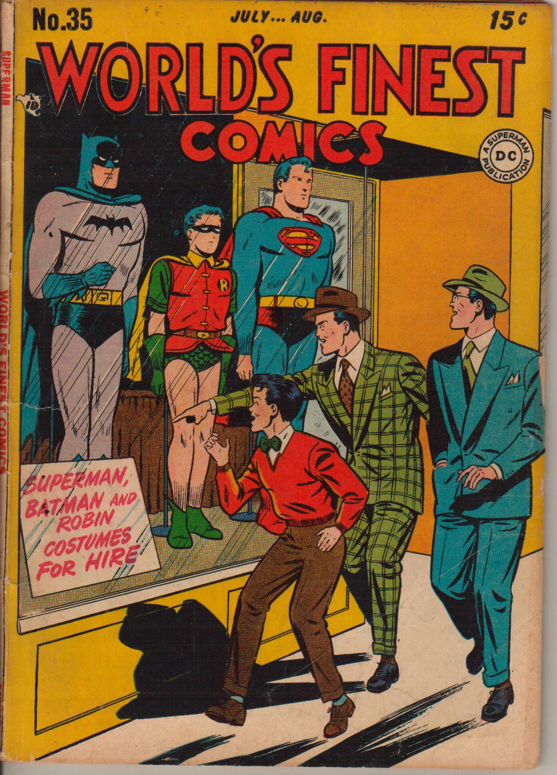 Read online World's Finest Comics comic -  Issue #35 - 1