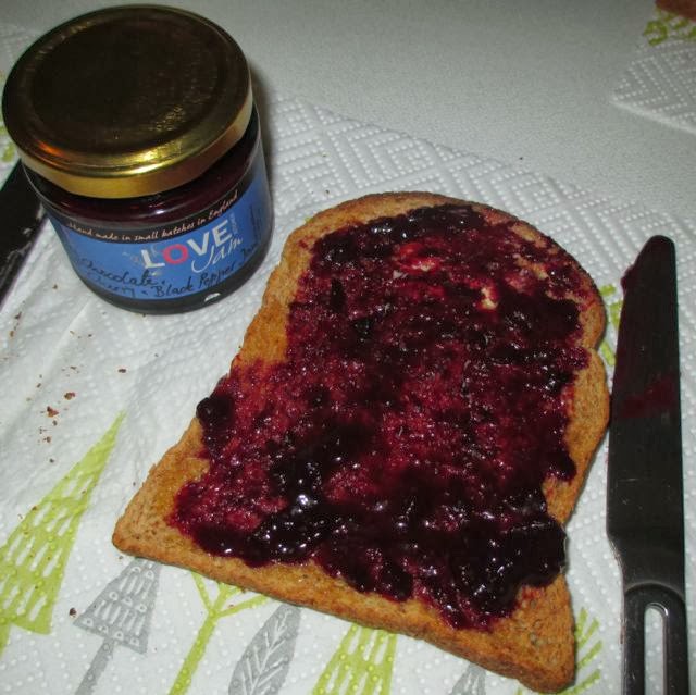 FOODSTUFF FINDS Chocolate Cherry & Black Pepper Jam (LoveJamKitchen