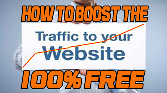 how to boost your site traffic for free