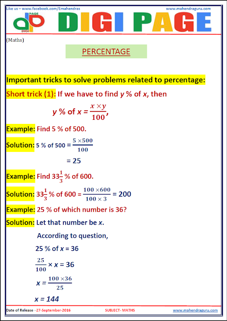 DP | Percentage | 27-Sep-16 DP | Percentage | 27-Sep-16